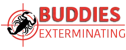 Buddies Exterminating — Las Vegas pest control company logo